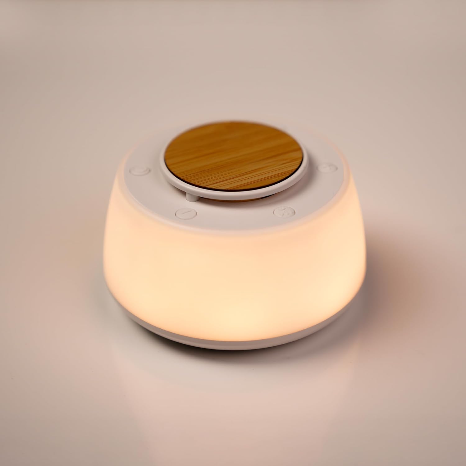 4 - in 1 White Noise Sound Machine with Night Lights 30 Soothing Sounds 32 Volume Levels 3 Timers, Portable Sleep Machine for Baby Kids Adults, Sound Therapy Nightstand for Home Travel - Auge Light