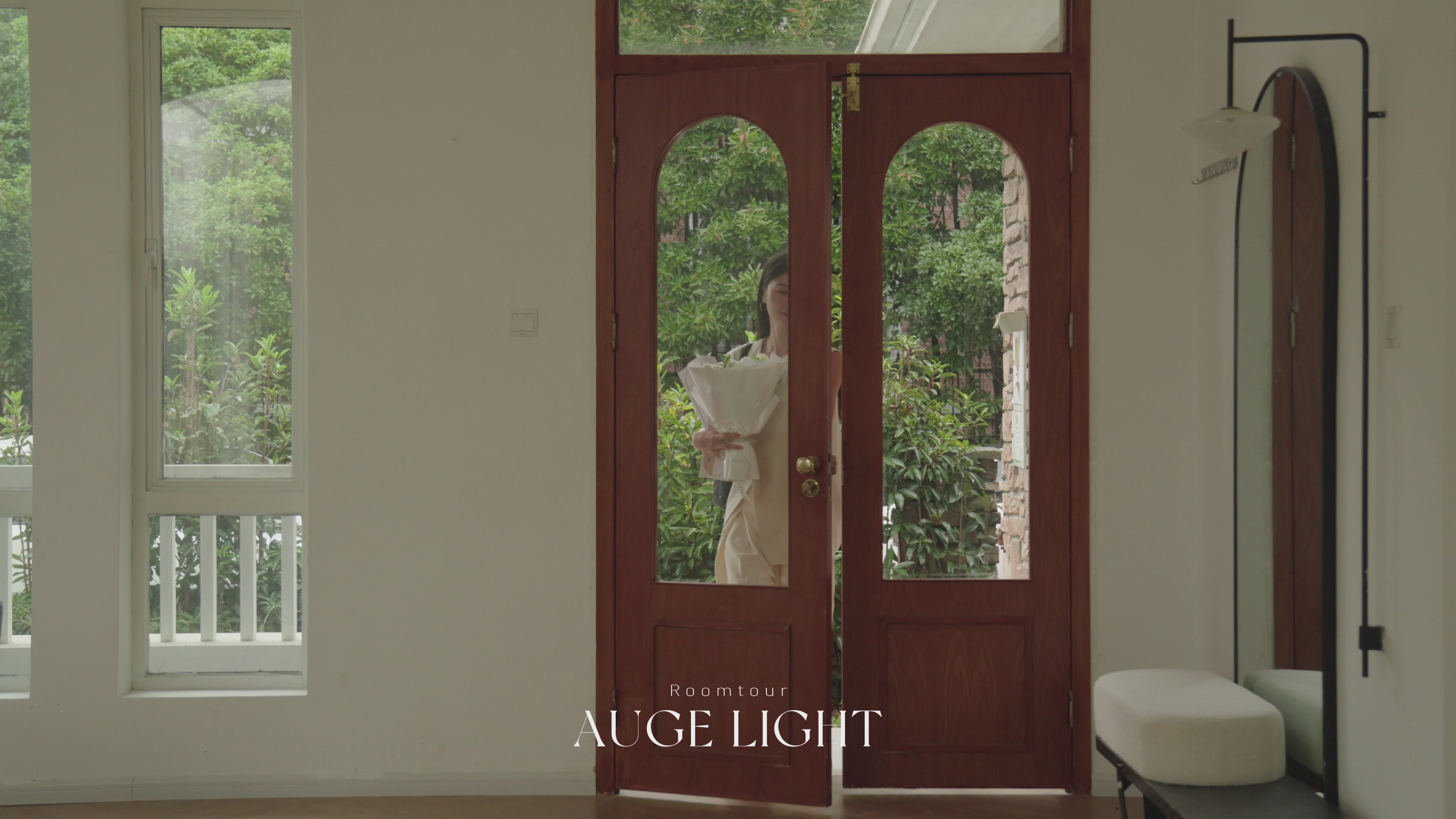 Auge light wall light room tour